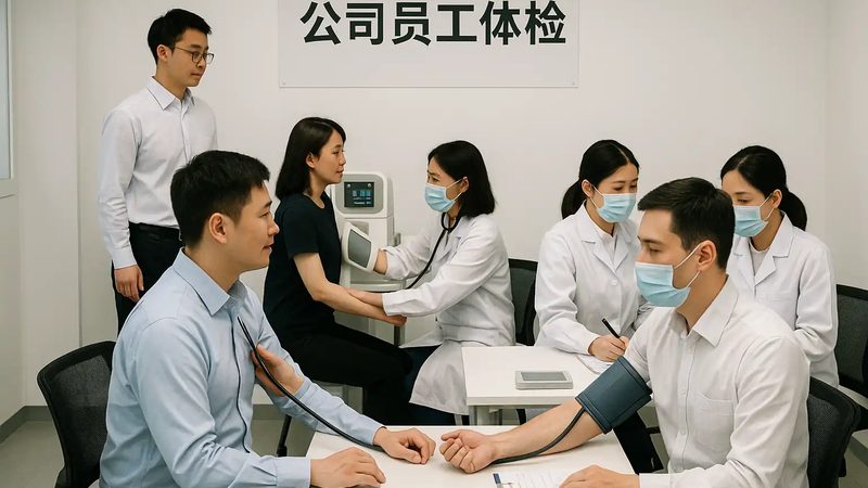入职体检套餐流程步骤